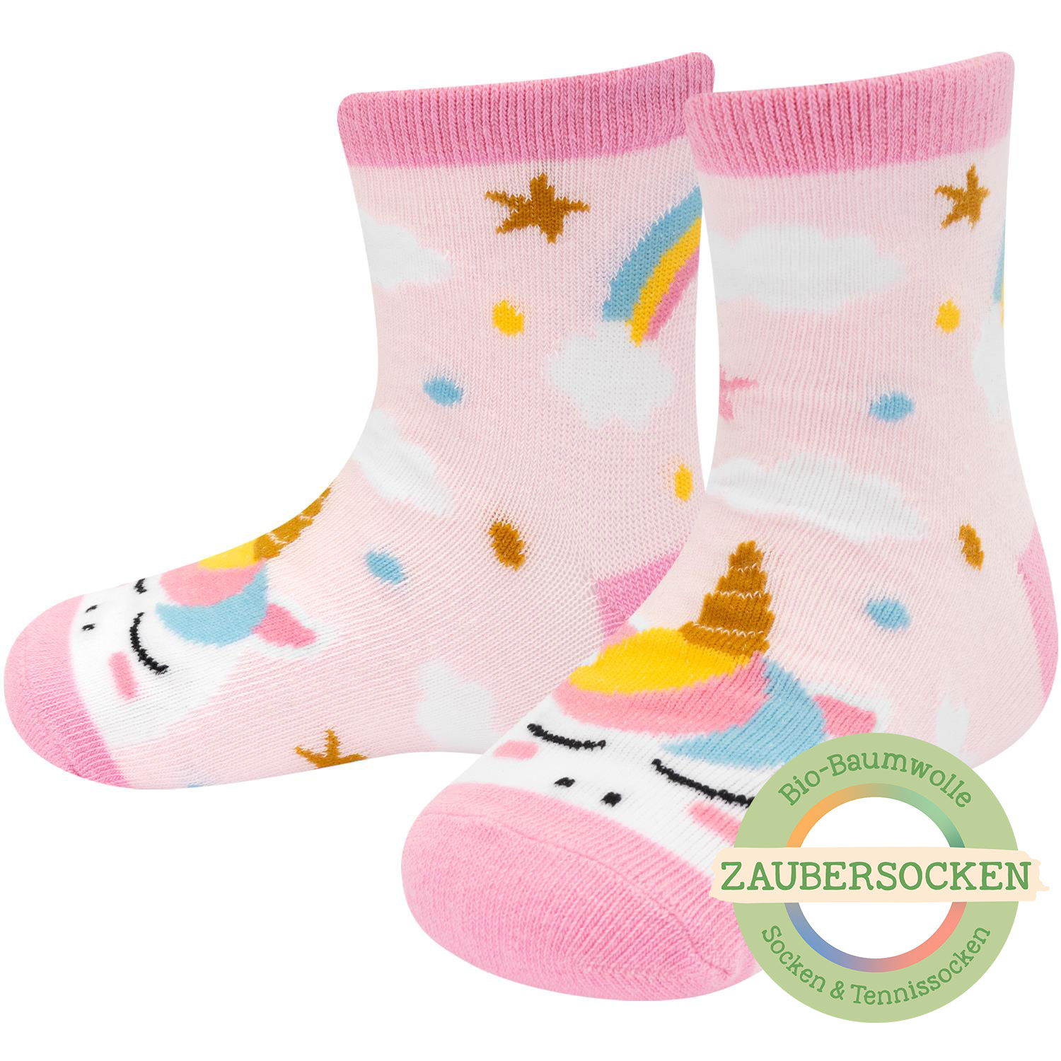 Kleinkind-Zaubersocken Bio-Baumwolle »Einhorn«