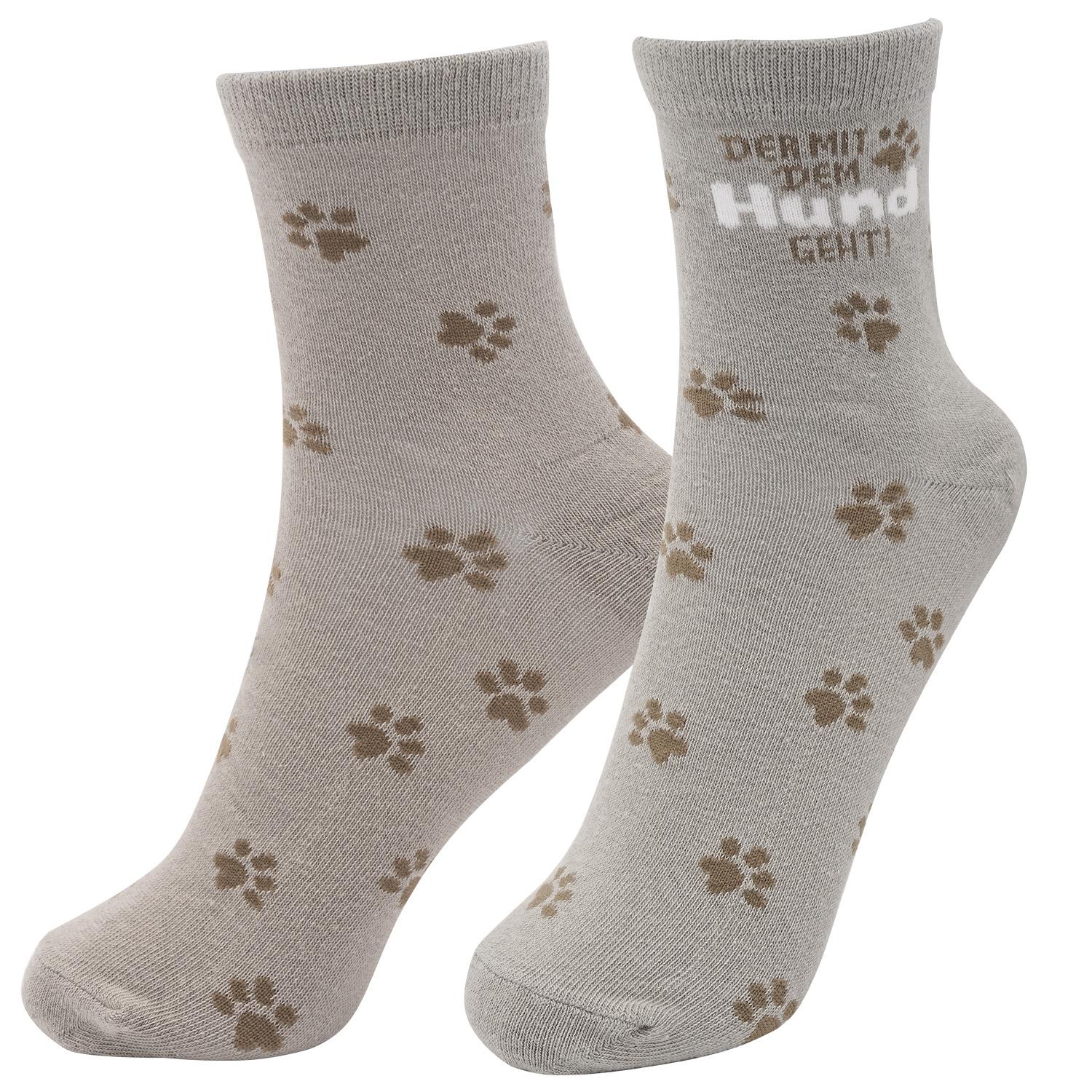 Zaubersocken »Der mit dem Hund geht«