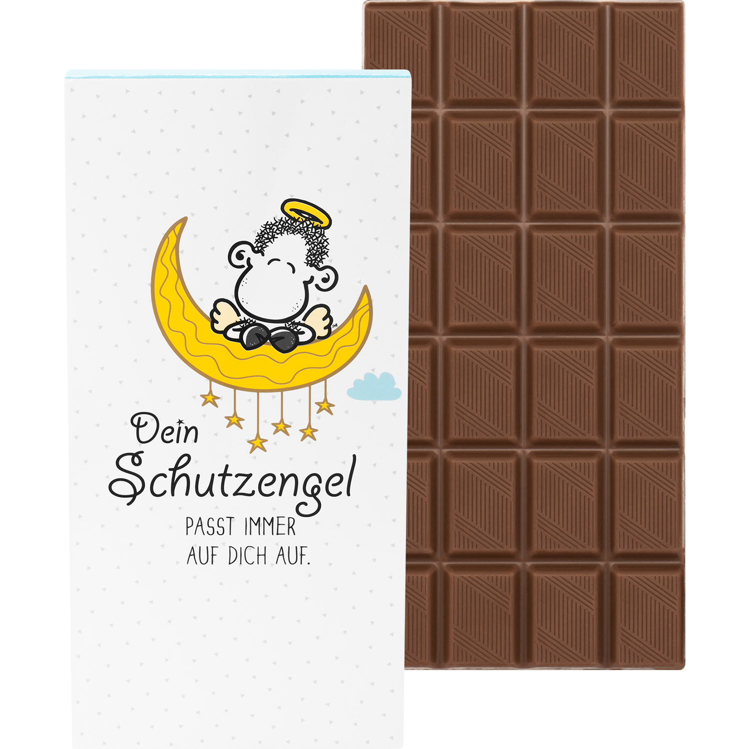 Schokolade »Dein Schutzengel passt immer auf Dich auf.«