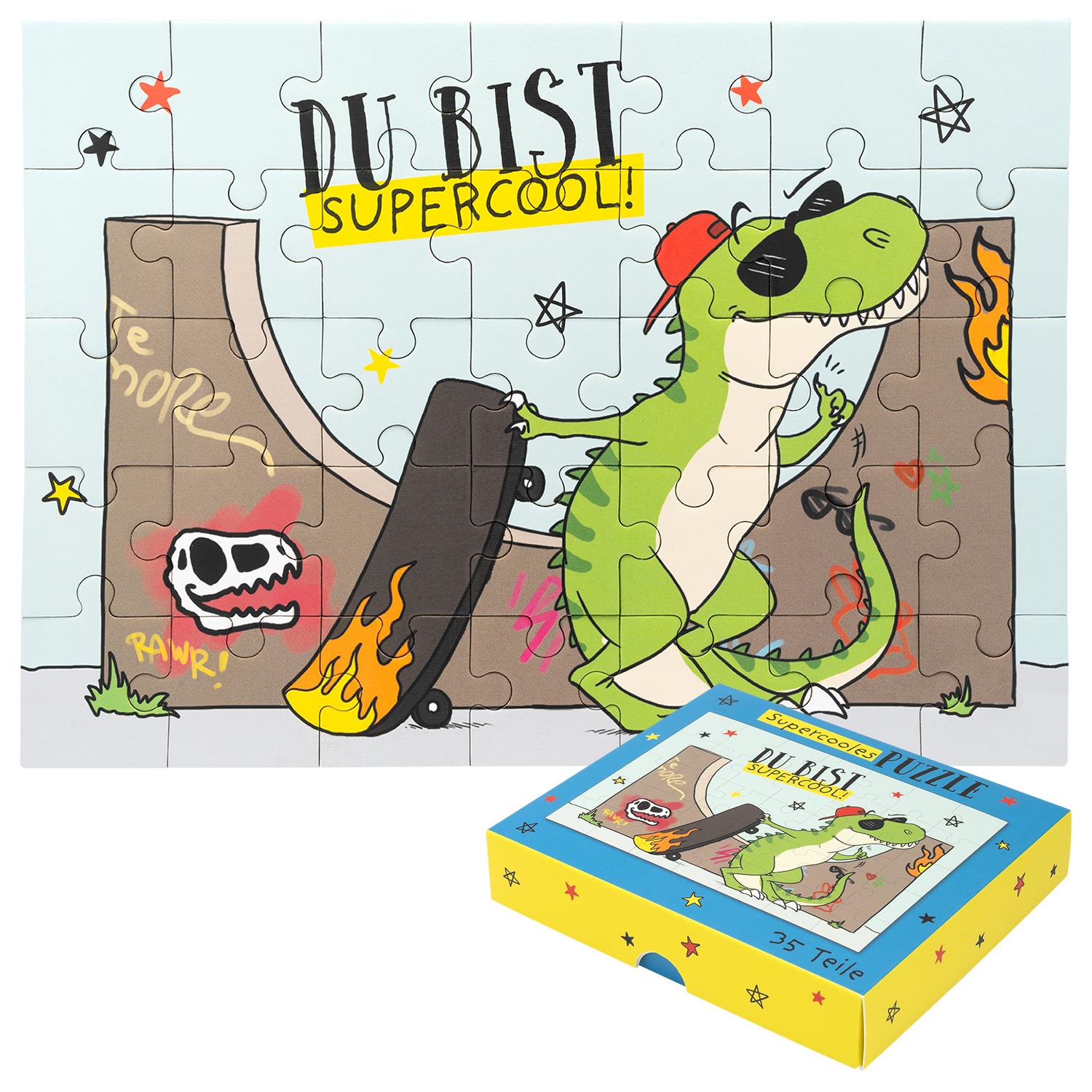 Puzzle »Dinosaurier«