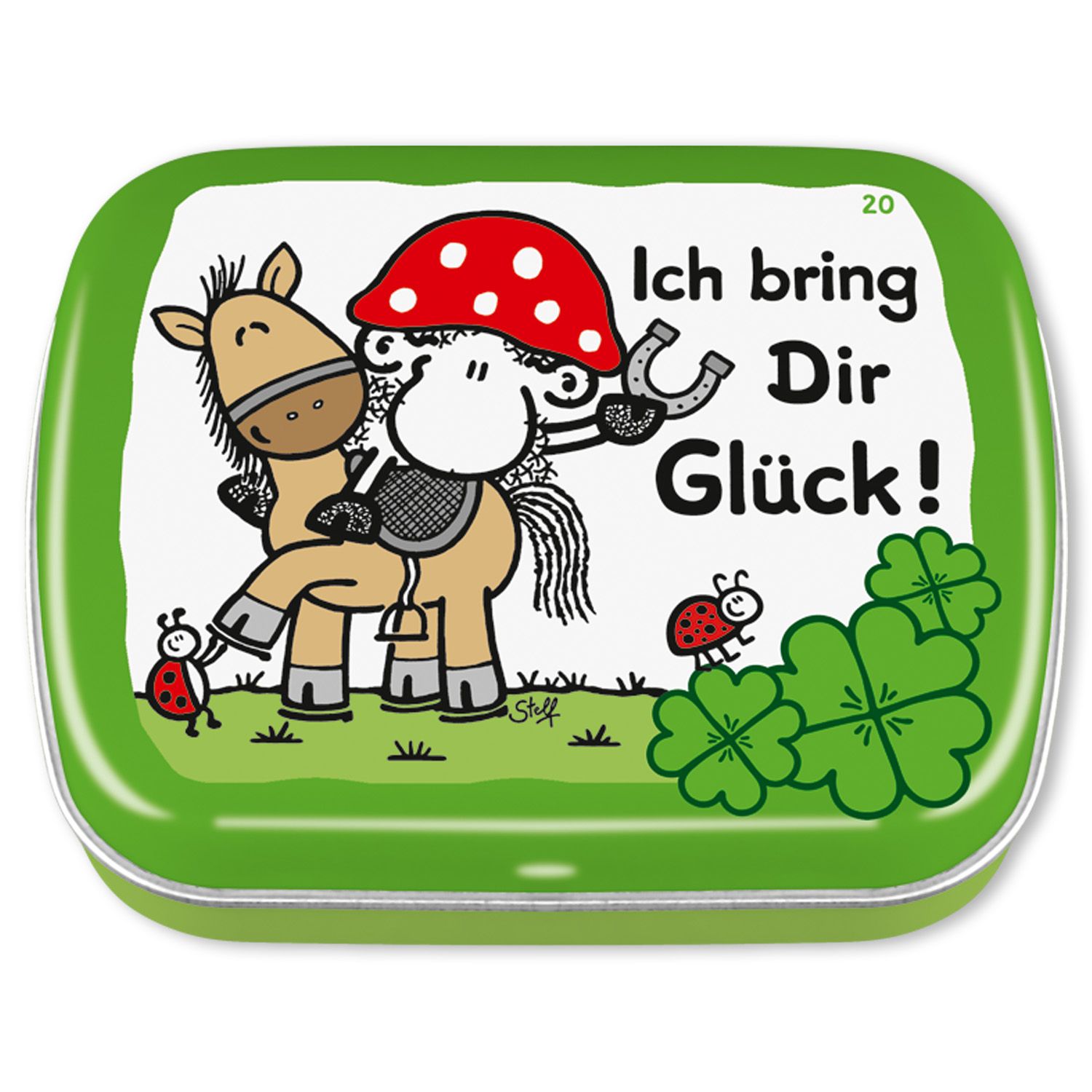 Mintdose »Ich bring Dir Glück!«