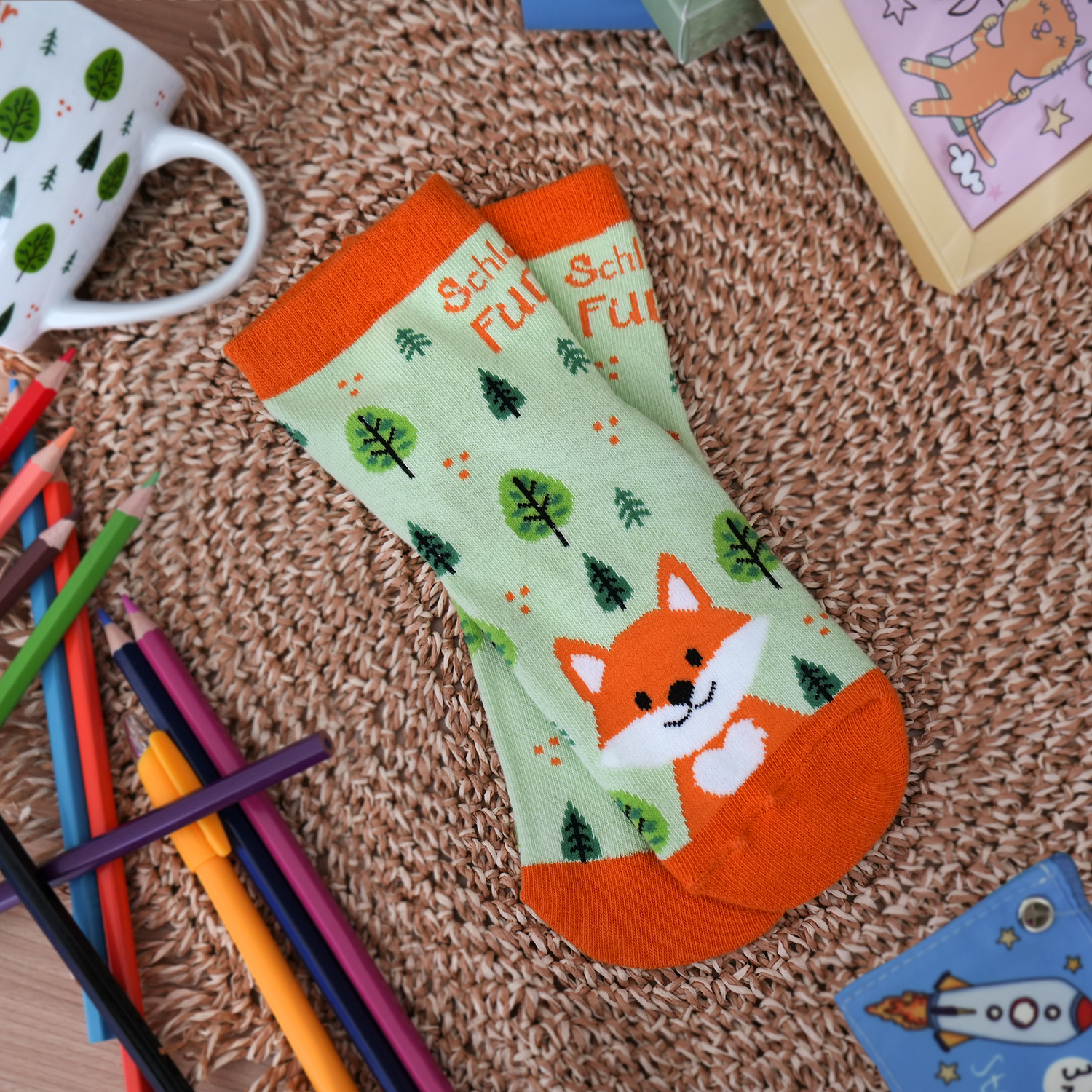 Zaubersocken »Schlauer Fuchs«