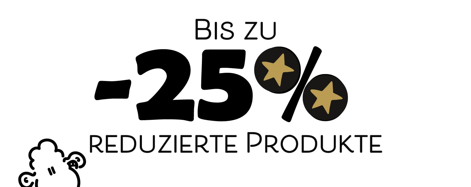 -25% Reduzierte Produkte