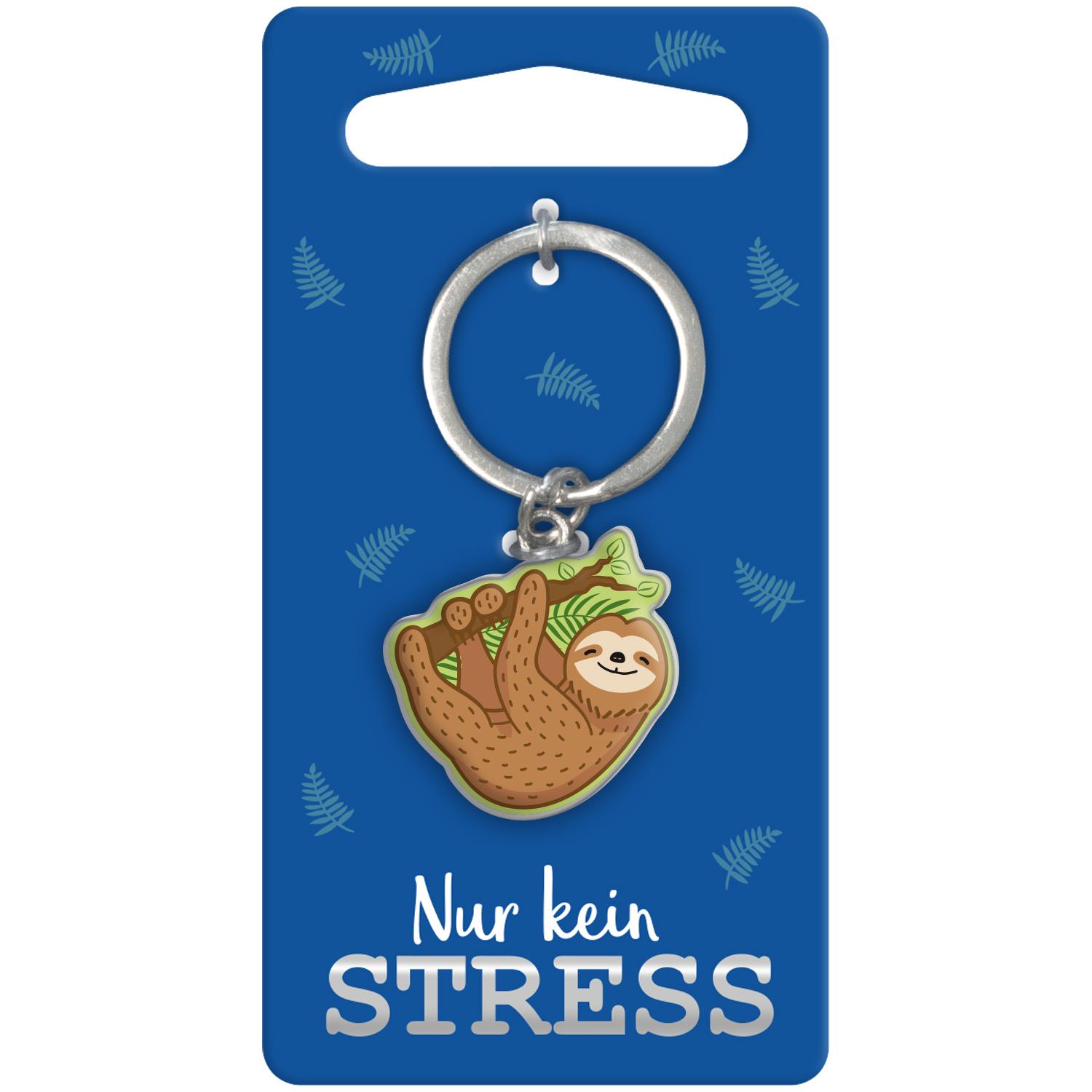 Mini-Schlüsselanhänger »Nur kein Stress«