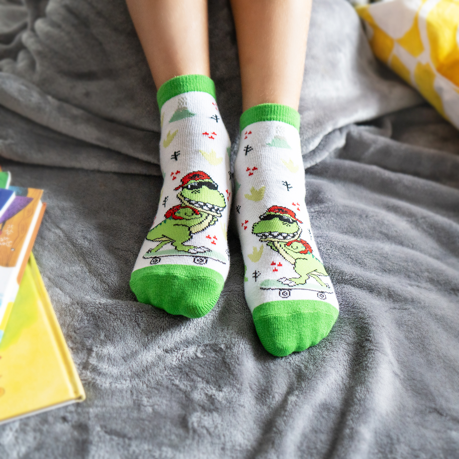 Kinder-Zaubersocken »Dinosaurier«