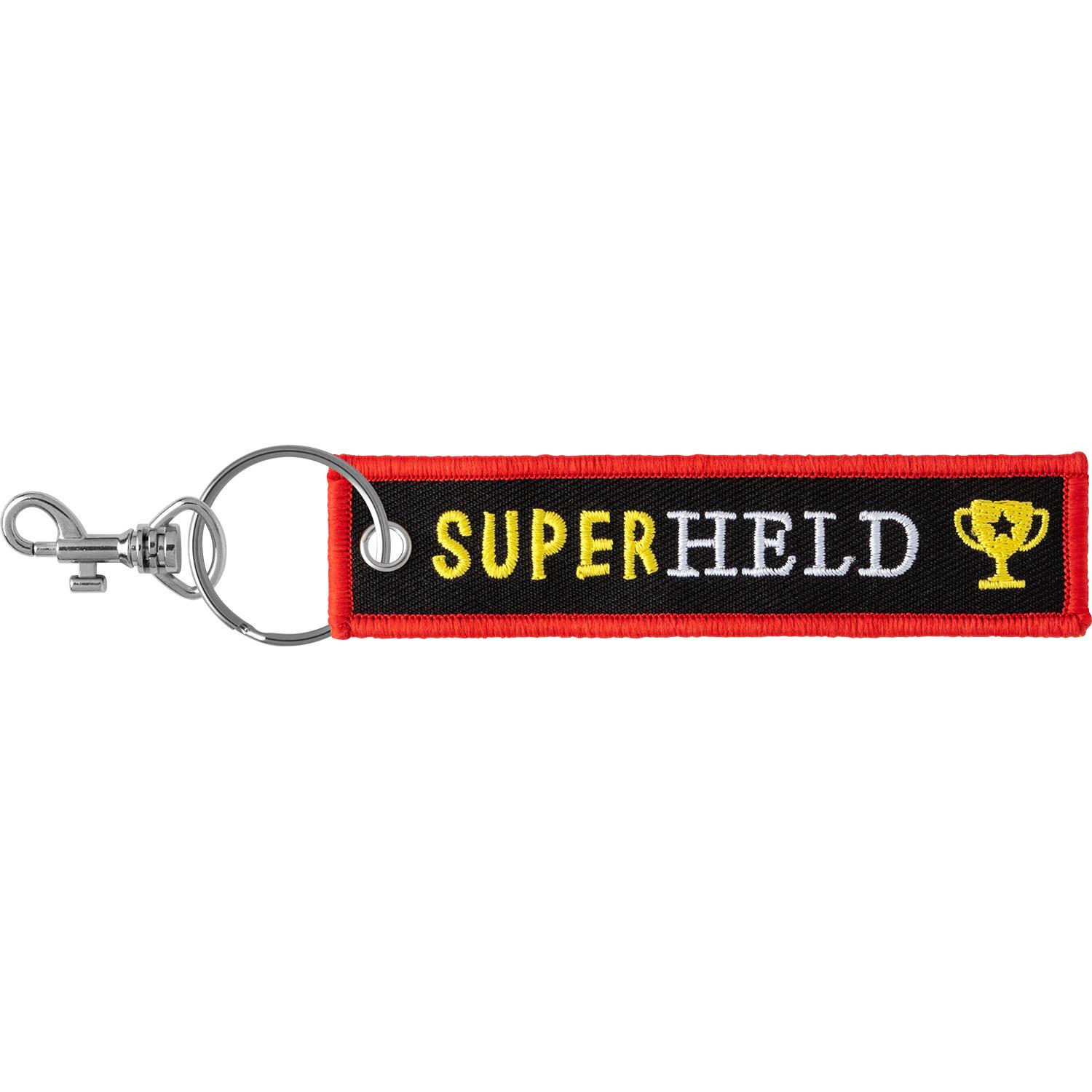 Schlüsselband zur Einschulung »Superheld«