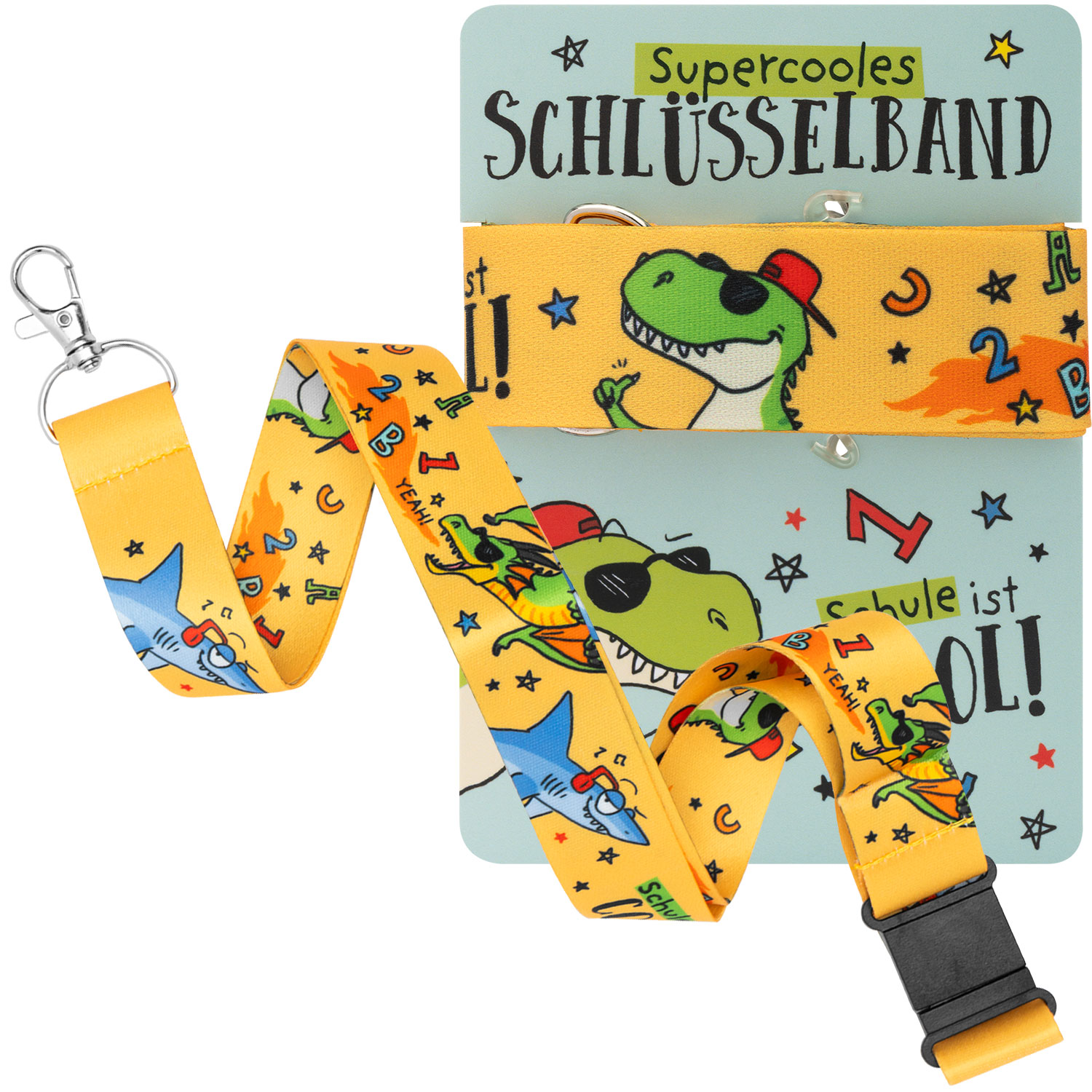 Schlüsselband »Dinosaurier«