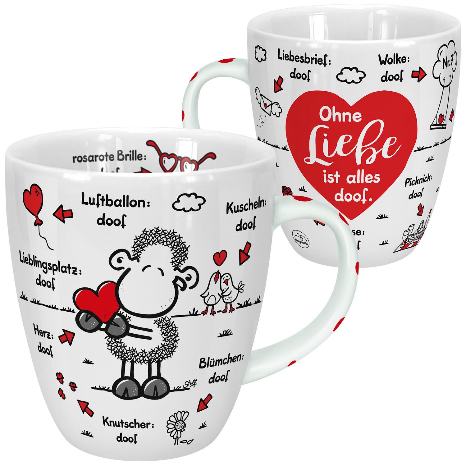 Tasse »Ohne Liebe ist alles doof.«