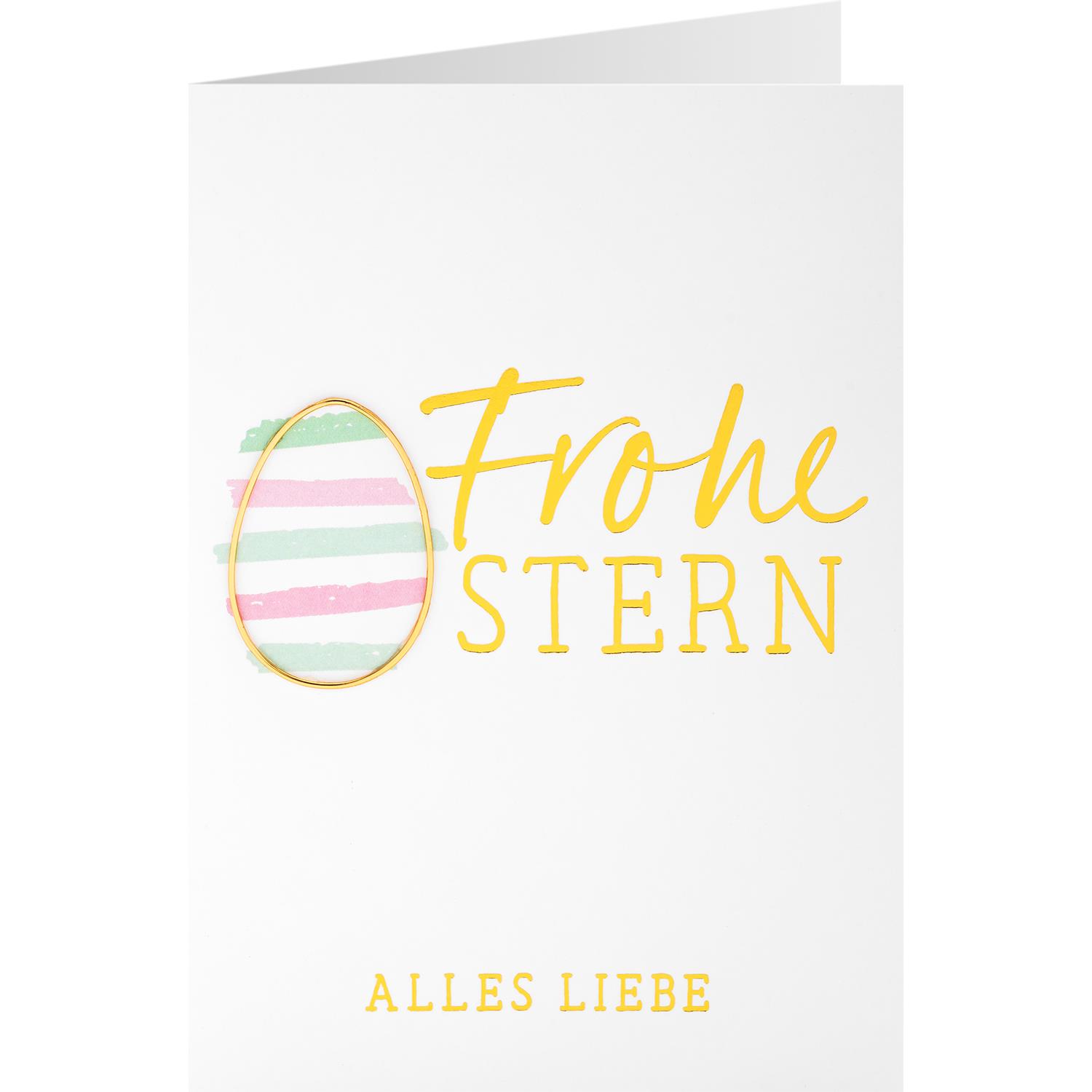 Grußkarte »Frohe Ostern Alles Liebe«
