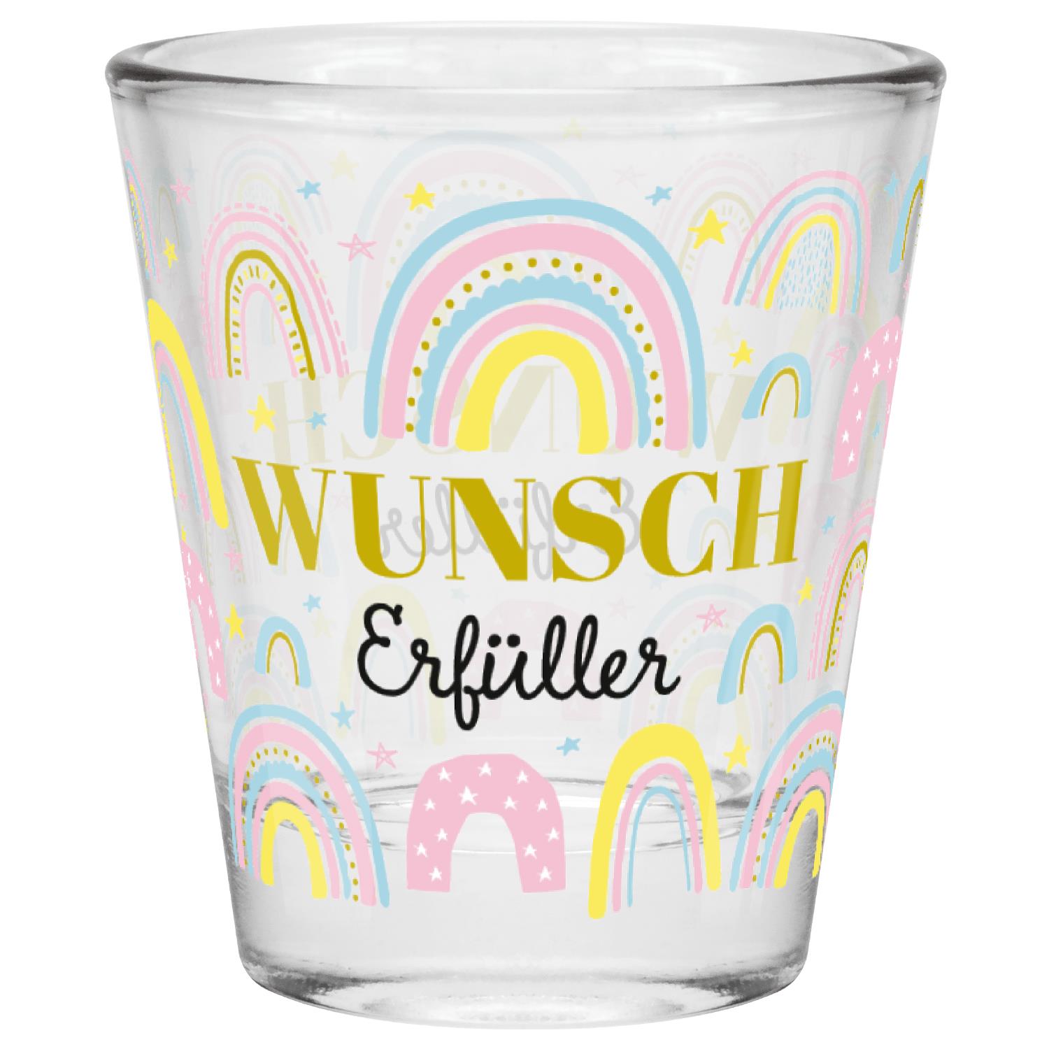 Schnapsglas Motiv »Wunsch Erfüller«