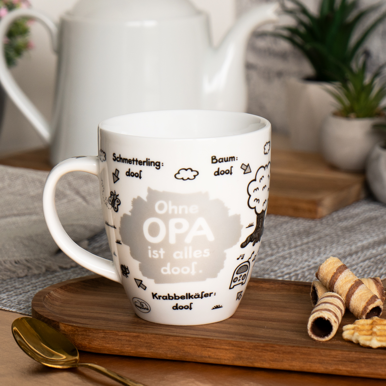 Tasse »Ohne Opa ist alles doof.«