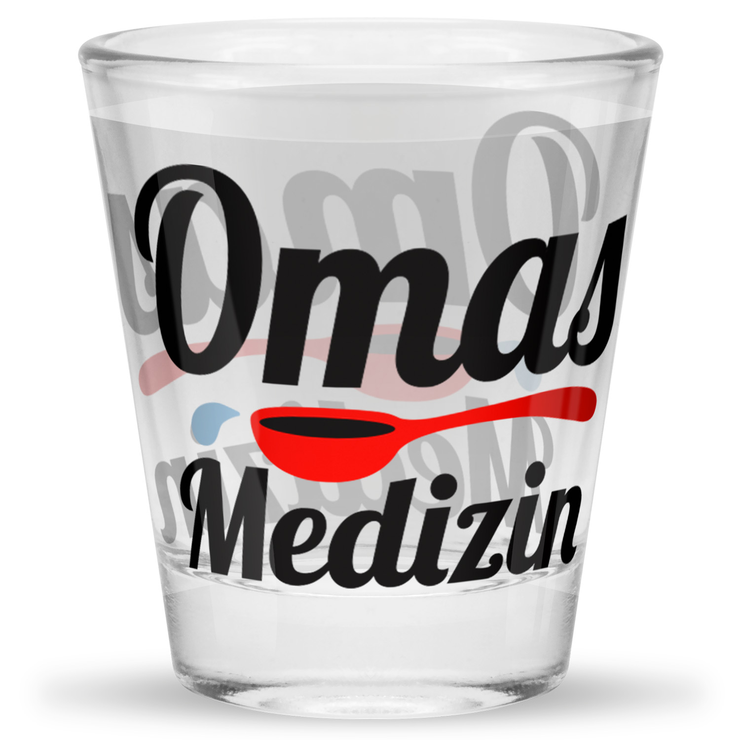 Schnapsglas »Omas Medizin«