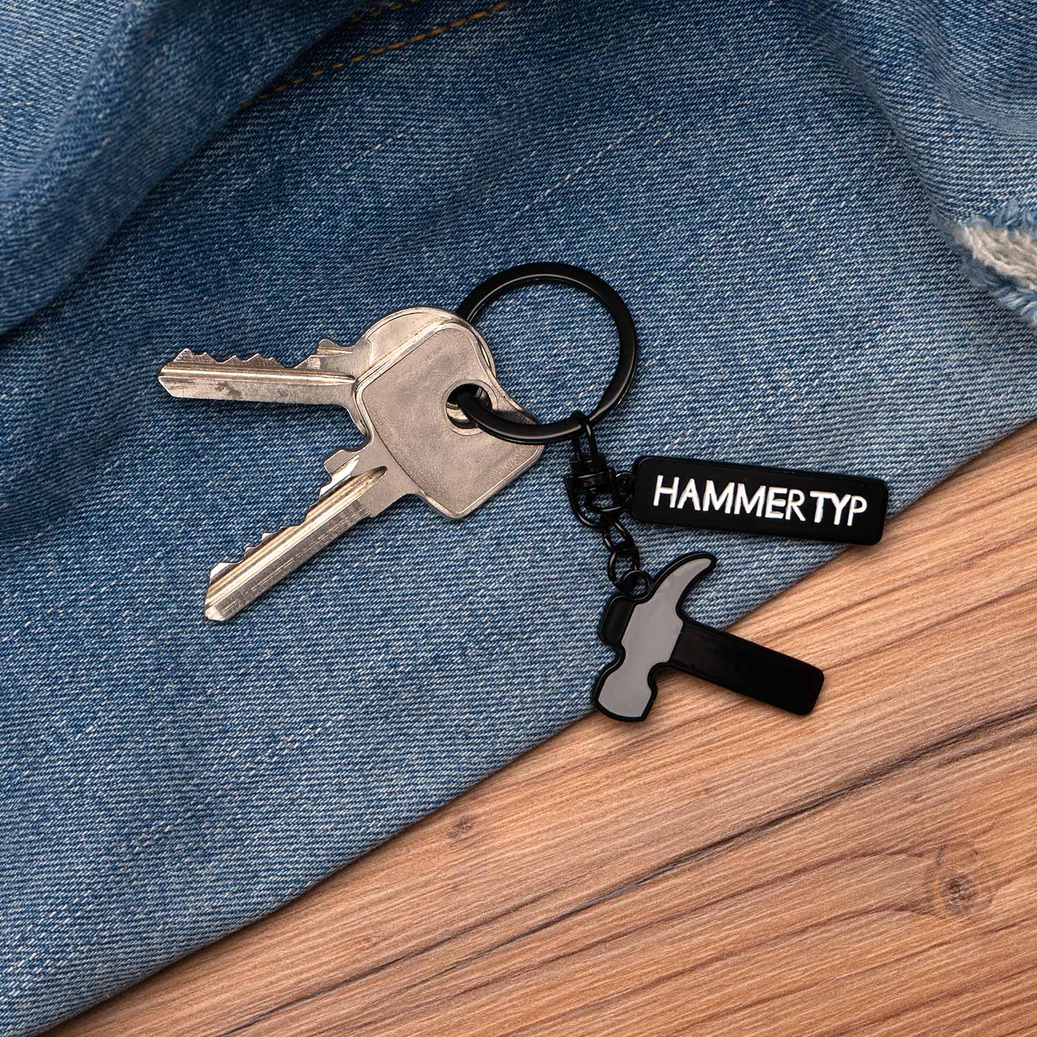 Schlüsselanhänger »Hammertyp«