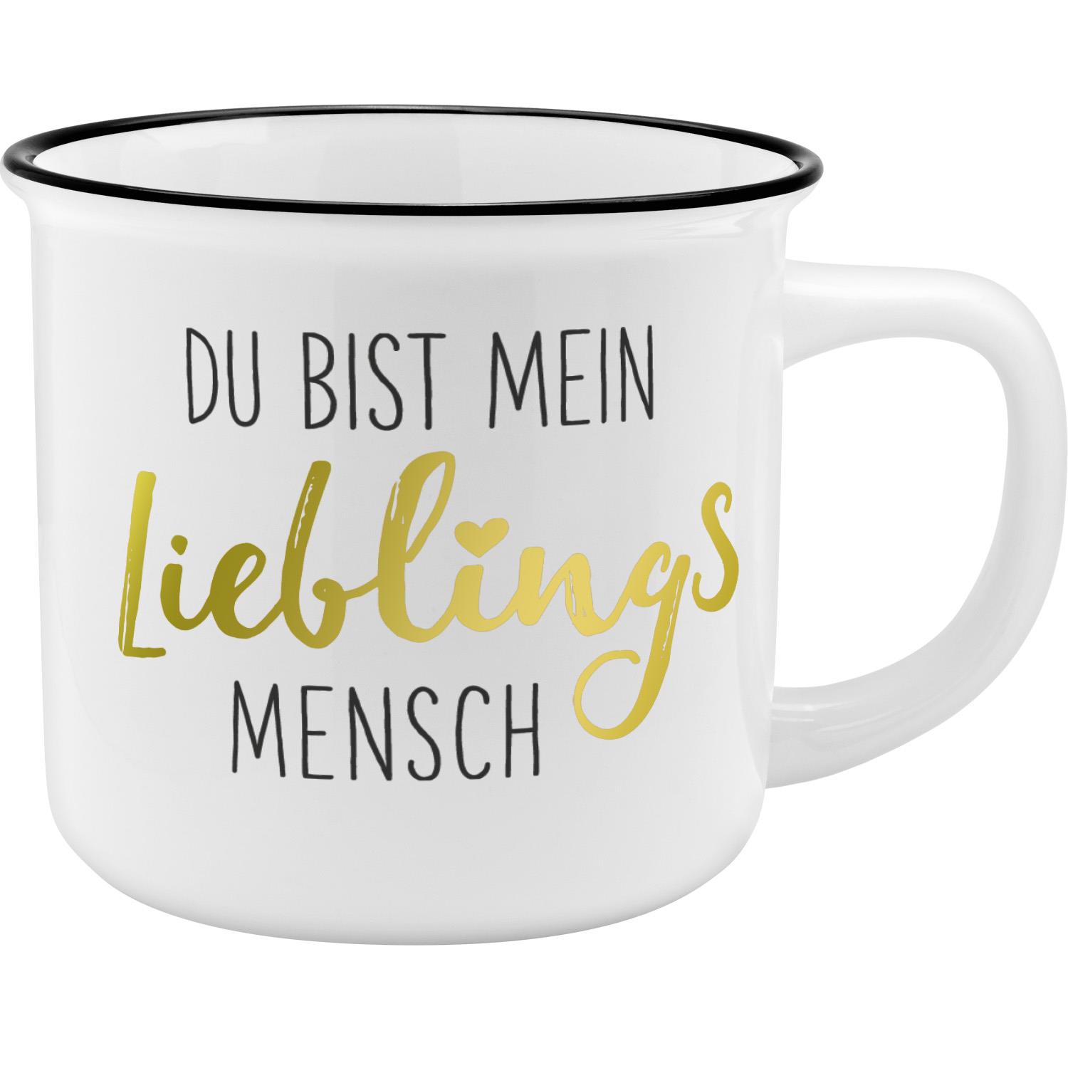 Lieblingsbecher Motiv »Du bist mein Lieblingsmensch«