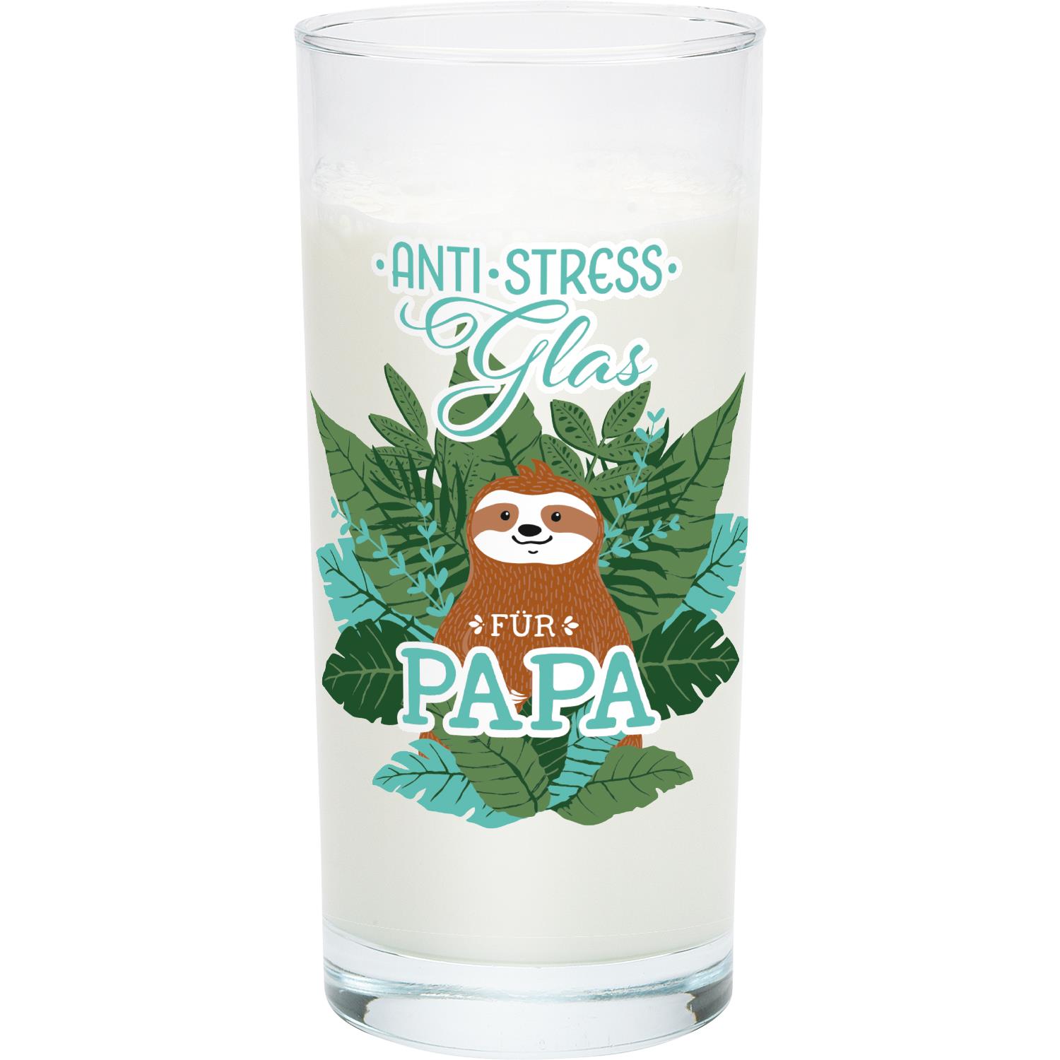 Trinkglas »Anti-Stress Papa« 
