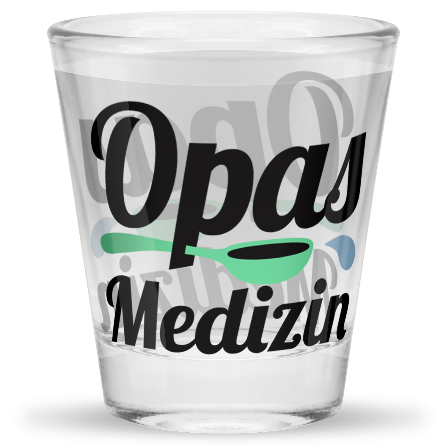 Schnapsglas »Opas Medizin«