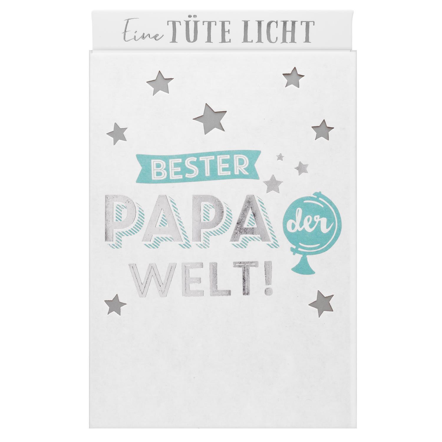 Lichttüte »BESTER PAPA der WELT!«