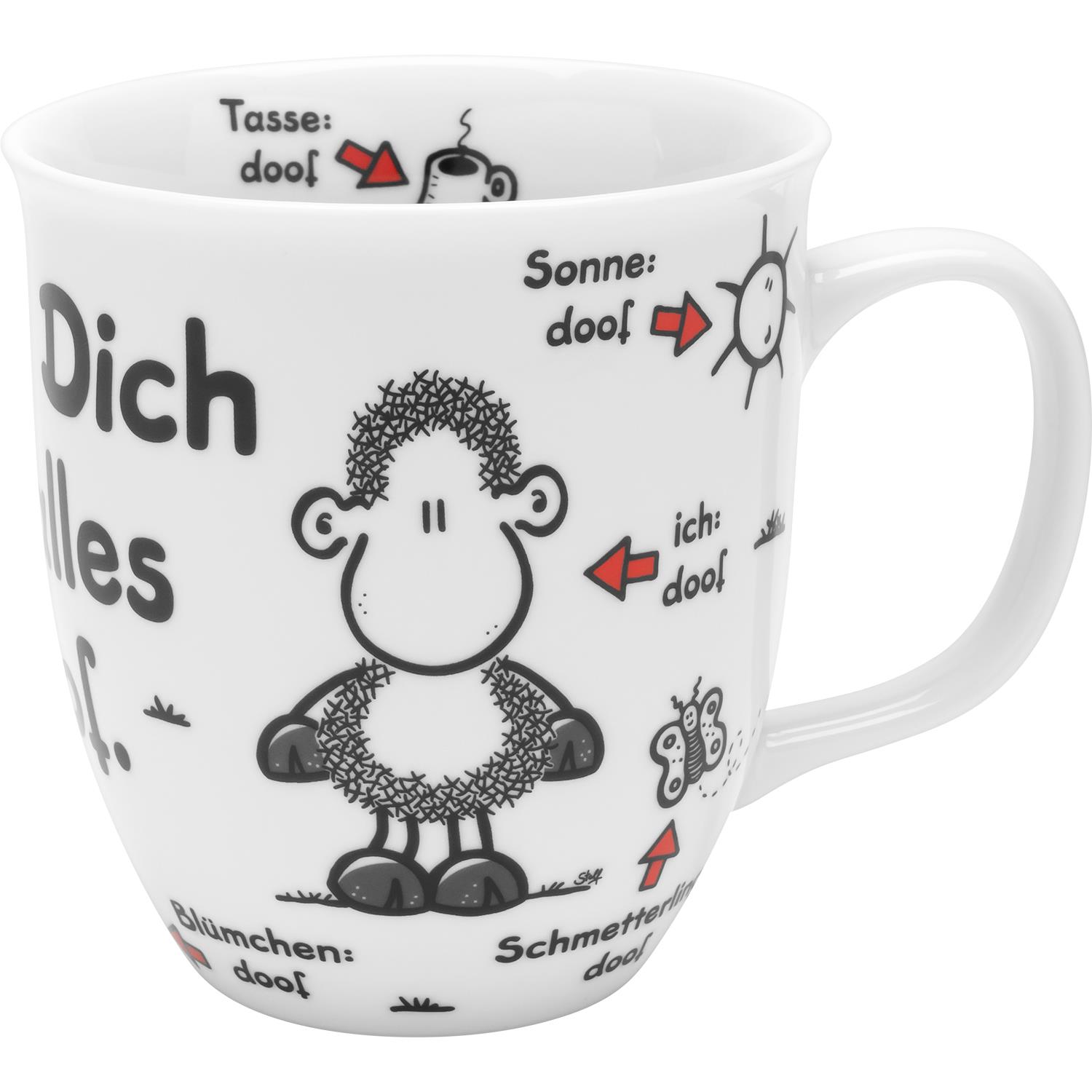 Tasse »Ohne Dich ist alles doof.«