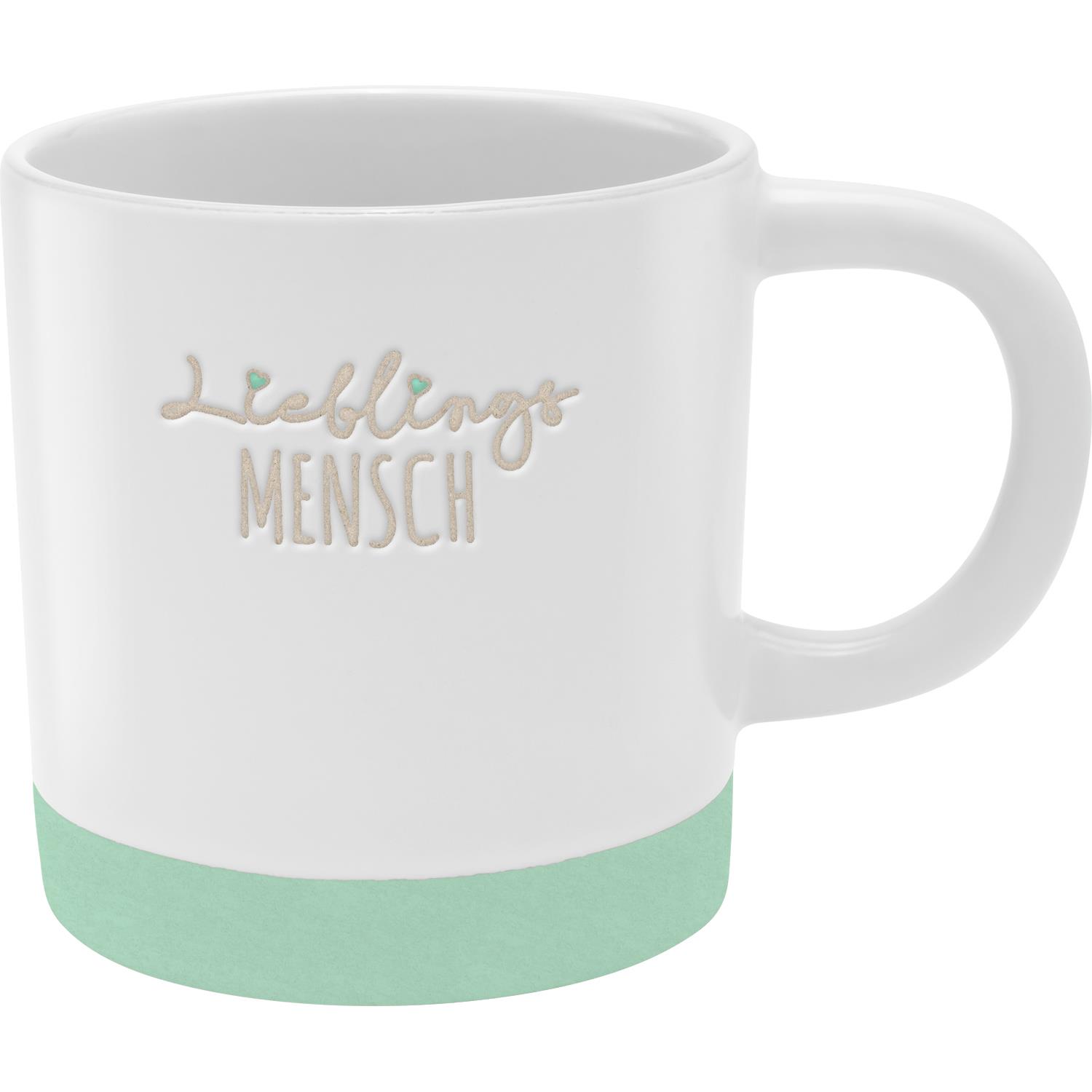 Tasse Gravur Motiv »Lieblingsmensch«