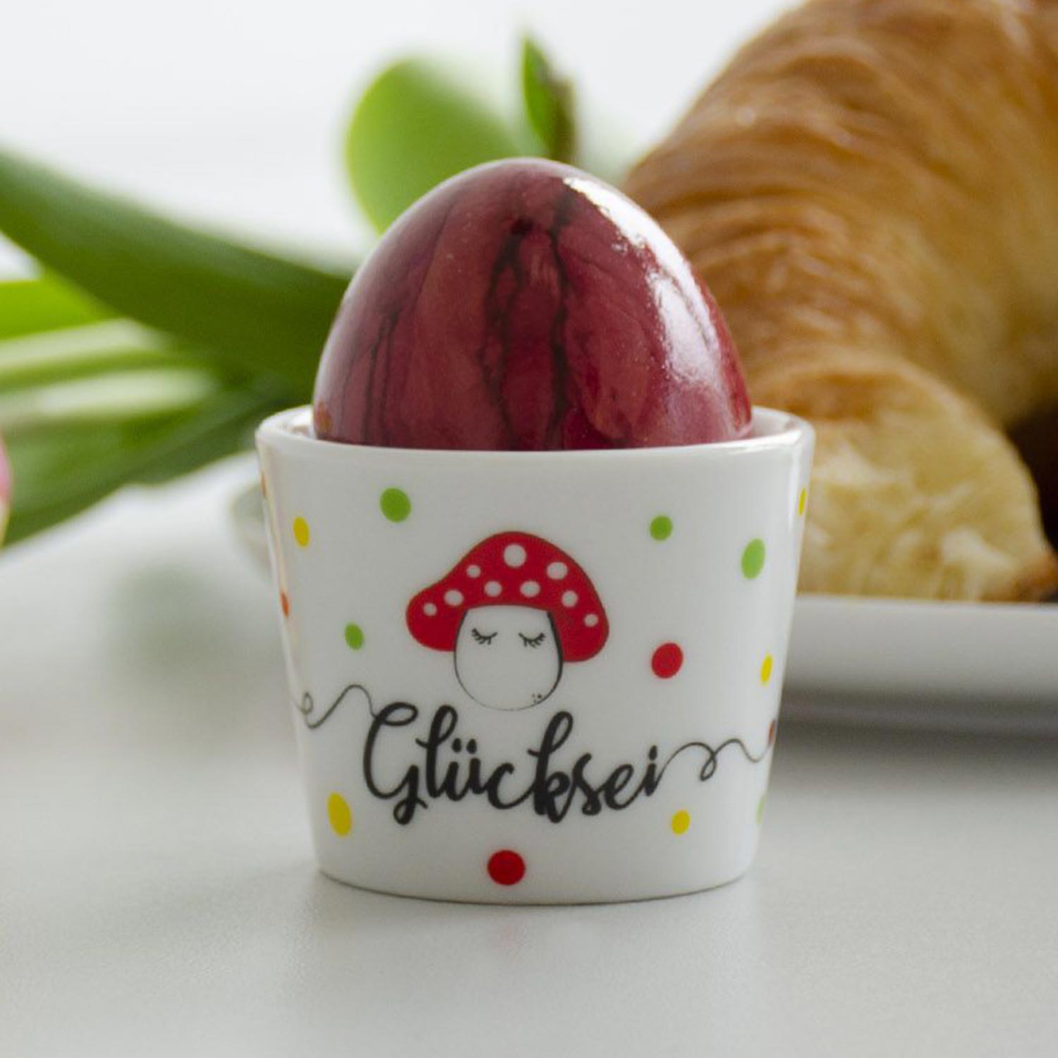 Eierbecher »Glücksei«