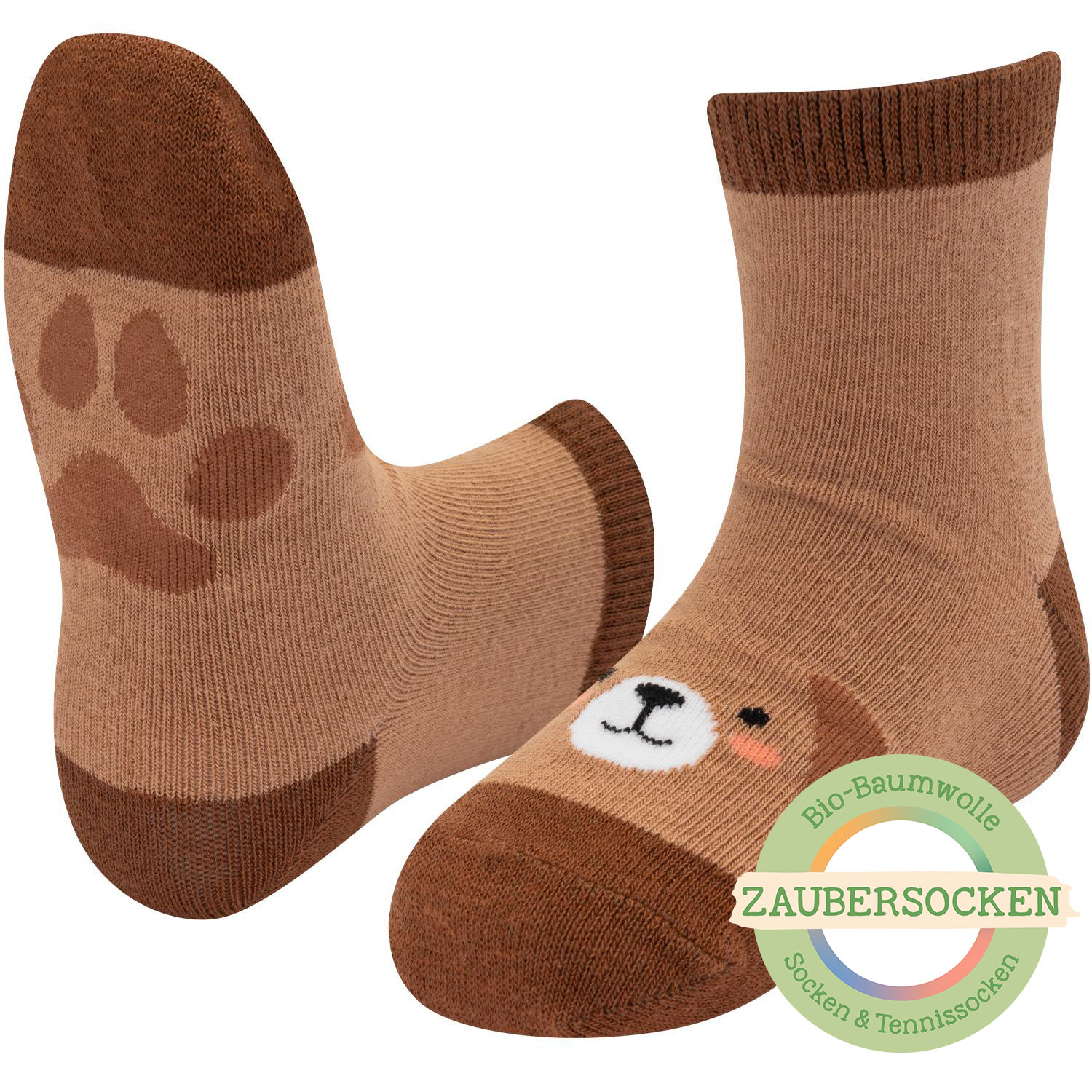 Kleinkind-Zaubersocken Bio-Baumwolle »Hund«